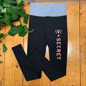 NWOT Victoria’s Secret | Black Yoga Pants | S